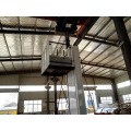 Elevador vertical hidráulico de aço inoxidável deficiente da plataforma de 4m